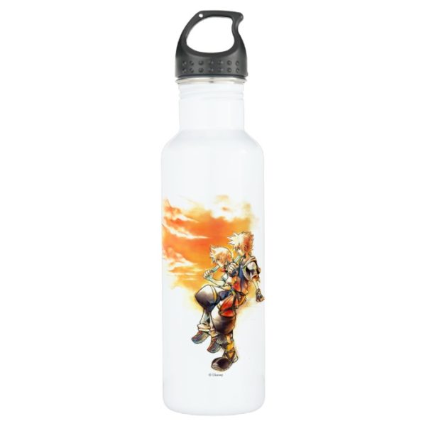 Kingdom Hearts II | Roxas & Sora Eating Ice Pops Stainless Steel Water Bottle