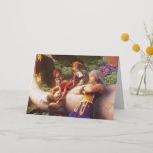Kingdom Hearts | Kairi, Sora, & Riku Film Still Card