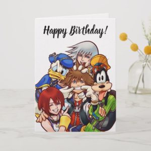 Kingdom Hearts | Main Cast Illustration Card