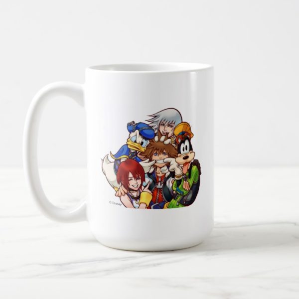 Kingdom Hearts | Main Cast Illustration Coffee Mug