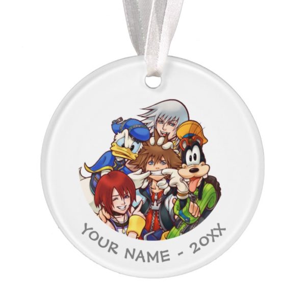 Kingdom Hearts | Main Cast Illustration Ornament