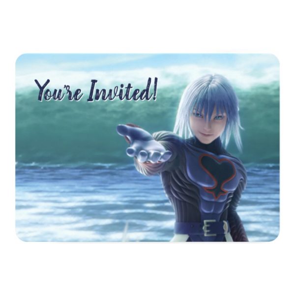 Kingdom Hearts | Riku In The Ocean Film Still Invitation