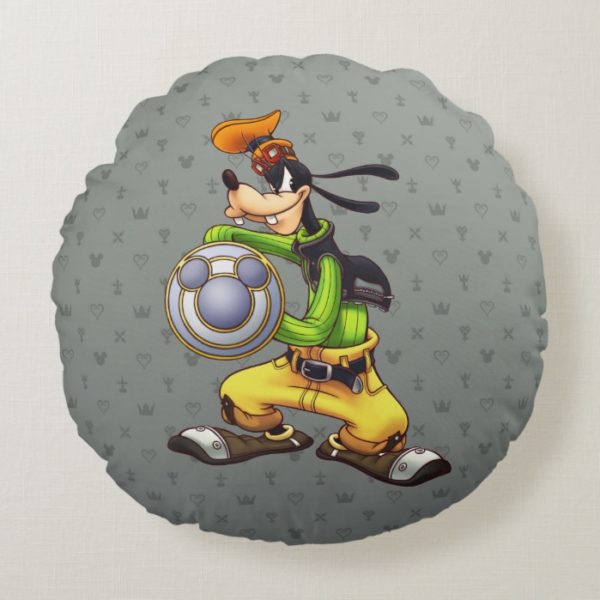 Kingdom Hearts | Royal Knight Captain Goofy Round Pillow