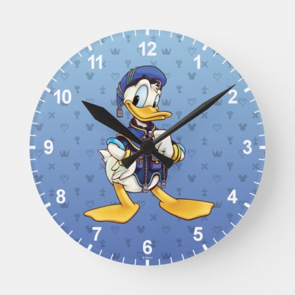 Kingdom Hearts | Royal Magician Donald Duck Round Clock