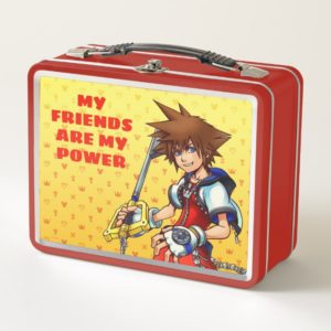 Kingdom Hearts | Sora Character Illustration Metal Lunch Box