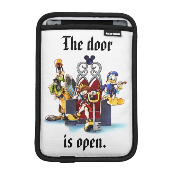 Kingdom Hearts | Sora, Donald, & Goofy On Throne iPad Mini Sleeve