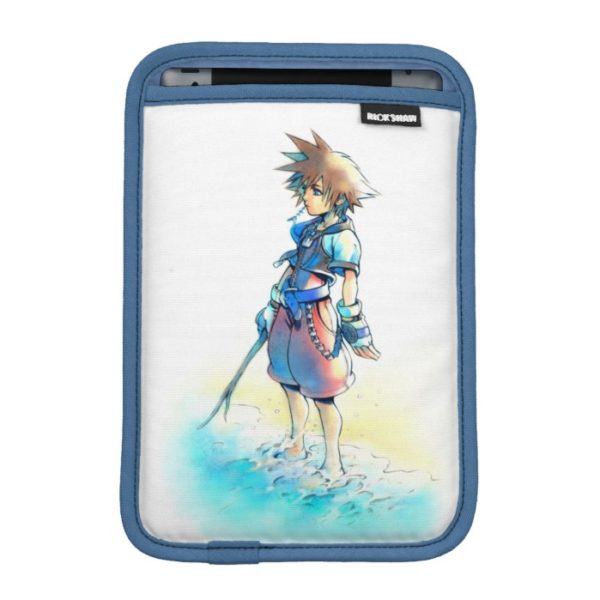 Kingdom Hearts | Sora On Beach Watercolor iPad Mini Sleeve