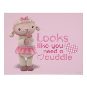 Lambie - Looks Like You Need a Cuddle Poster