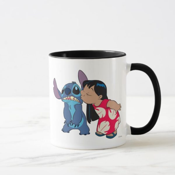 Lilo kisses Stitch Mug