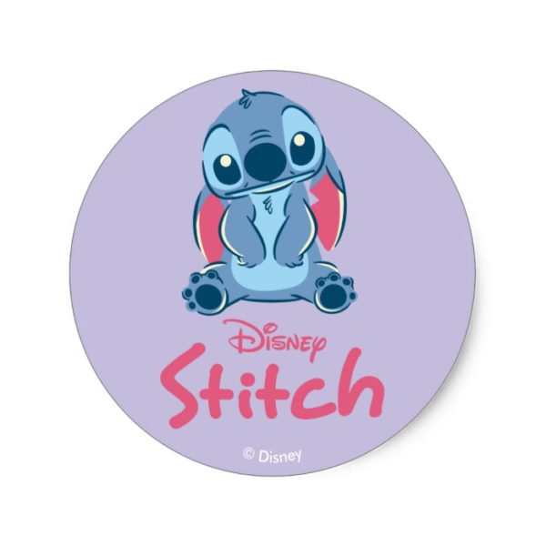 Lilo & Stich | Stitch & Scrump Classic Round Sticker