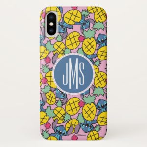 Lilo & Stitch | Monogram Pineapple Pattern Case-Mate iPhone Case