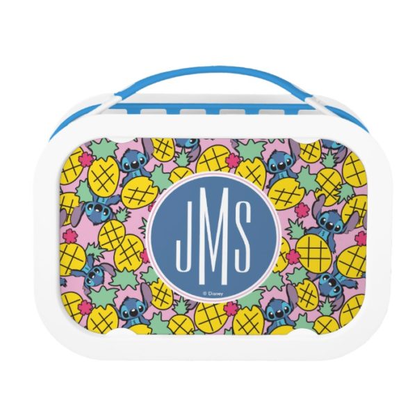 Lilo & Stitch | Monogram Pineapple Pattern Lunch Box