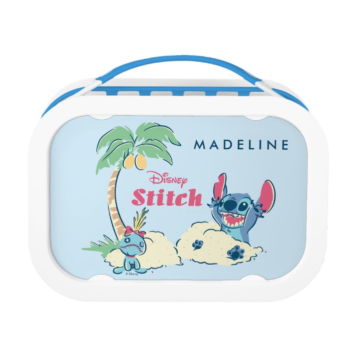 Disney, Accessories, Disney Lilo And Stitch Lunch Bag Girls Kids Lunch Box  Food Storage Container