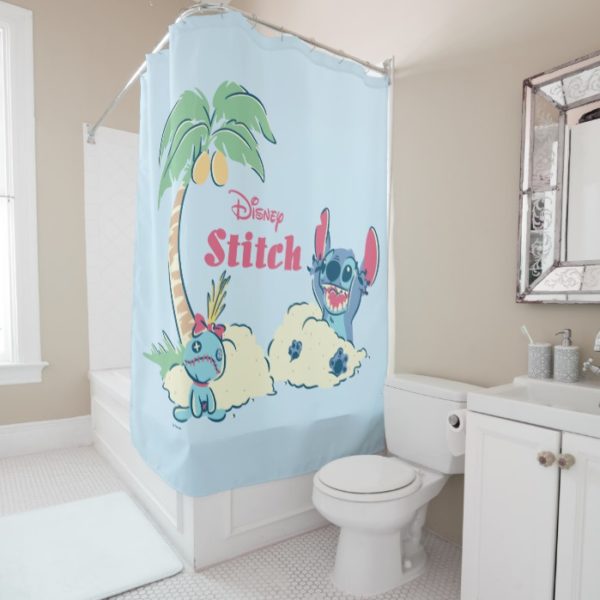 Lilo & Stitch | Ohana Means Family Shower Curtain