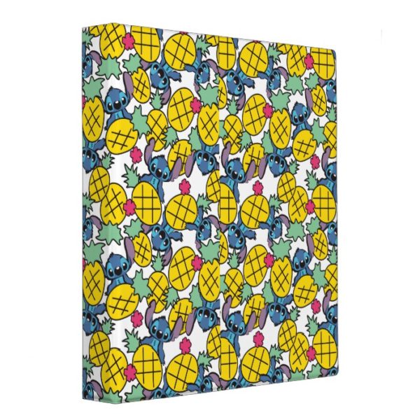 Lilo & Stitch | Pineapple Pattern Binder