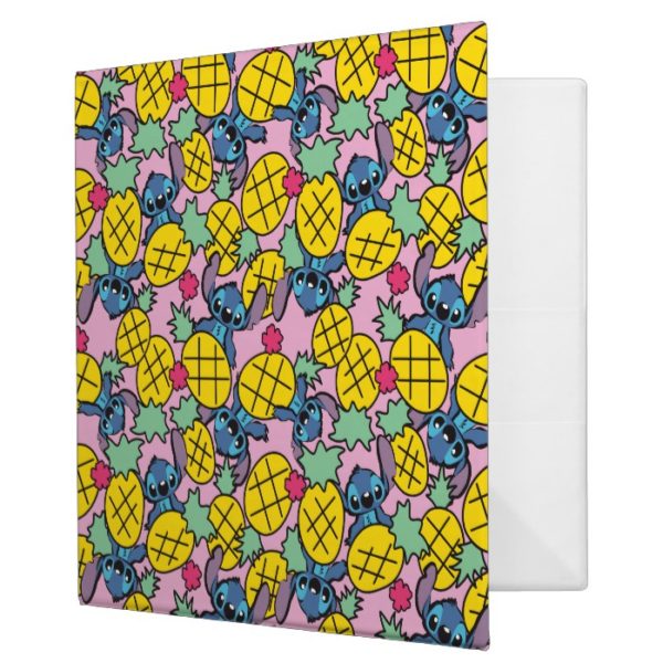 Lilo & Stitch | Pineapple Pattern Binder