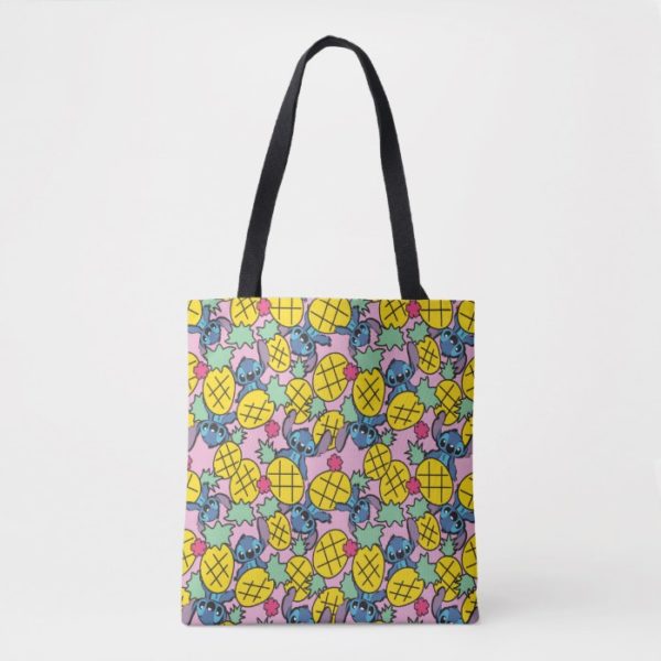 Lilo & Stitch | Pineapple Pattern Tote Bag