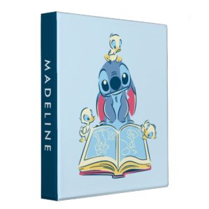 Lilo & Stitch | Reading the Ugly Duckling 3 Ring Binder