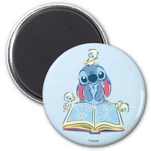 Lilo & Stitch | Reading the Ugly Duckling Magnet