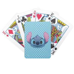 Lilo & Stitch | Stitch Emoji Bicycle Playing Cards