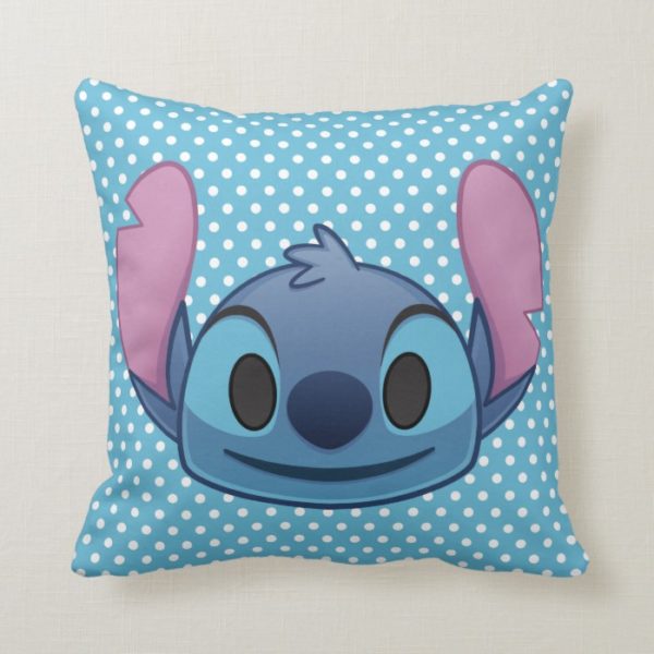 Lilo & Stitch | Stitch Emoji Throw Pillow