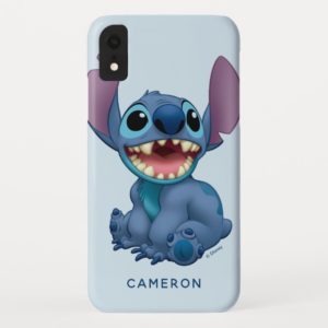 Lilo & Stitch | Stitch Excited - Add Your Name Case-Mate iPhone Case