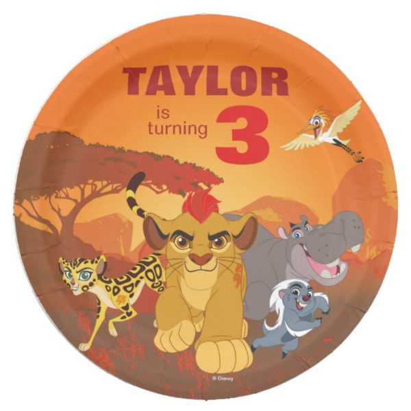 Lion Guard | Birthday Paper Plate