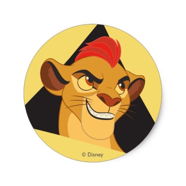 Lion Guard | Kion Character Art Classic Round Sticker