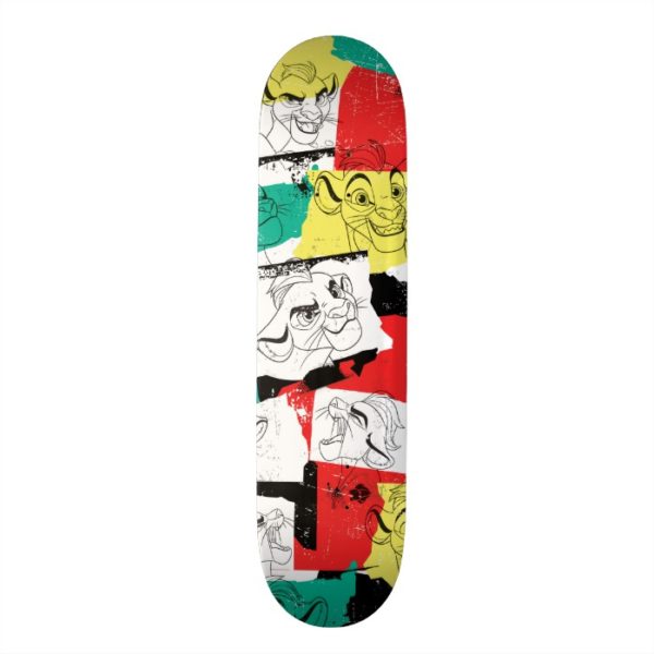 Lion Guard | Kion Expressions Pattern Skateboard Deck