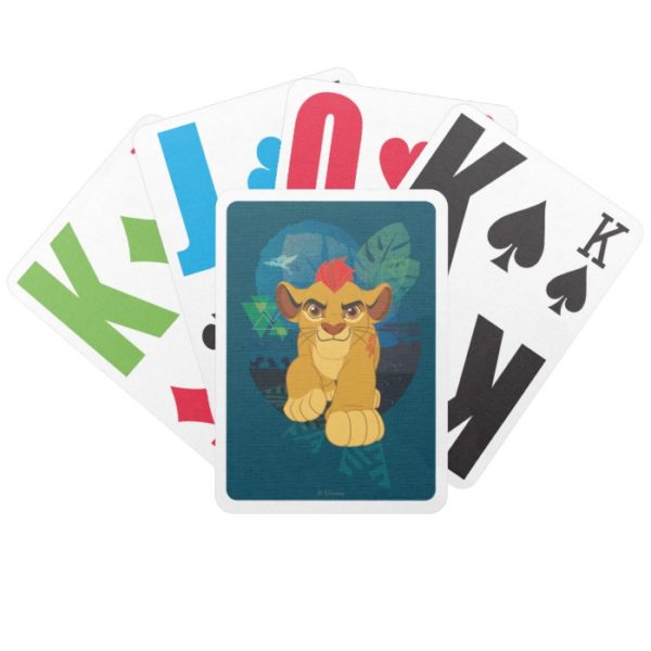 Lion Guard | Kion Safari Graphic Bicycle Playing Cards