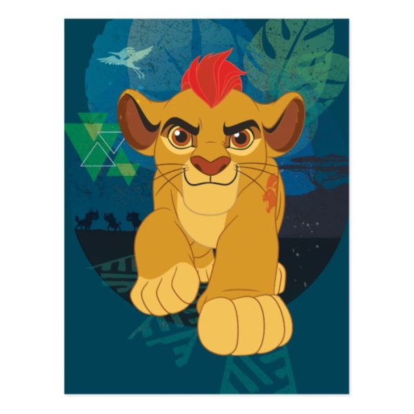 Lion Guard | Kion Safari Graphic Postcard