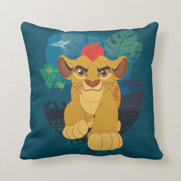 Lion Guard | Kion Safari Graphic Throw Pillow