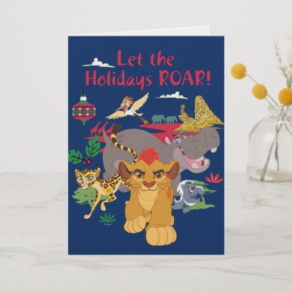 Lion Guard | Let The Holidays Roar Holiday Card