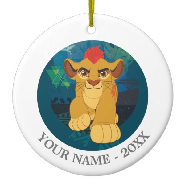Lion Guard | Simba Add Your Name Ceramic Ornament