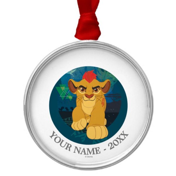 Lion Guard | Simba Add Your Name Metal Ornament