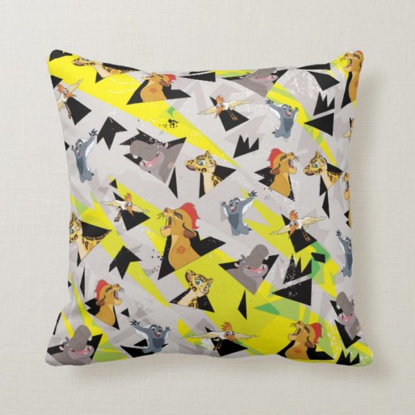 Lion Guard | Triangle Pattern Throw Pillow