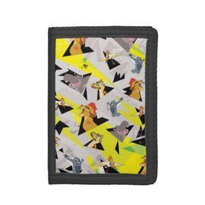 Lion Guard | Triangle Pattern Tri-fold Wallet