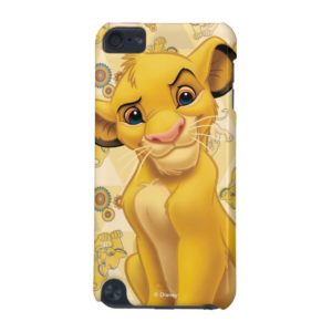 Lion King | Simba on Triangle Pattern iPod Touch (5th Generation) Case
