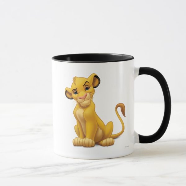 Lion King | Simba on Triangle Pattern Mug