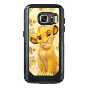 Lion King | Simba on Triangle Pattern OtterBox Samsung Galaxy S7 Case