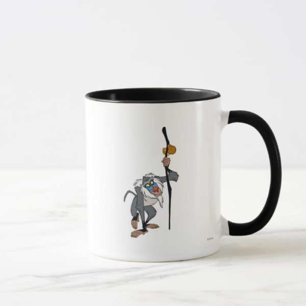 Lion King's Rafiki with a stick in his hand Disney Mug