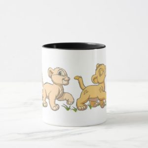 Lion King's Simba and Nala  Disney Mug