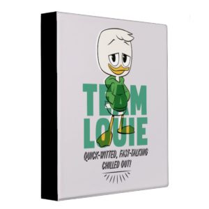Louie Duck | Team Louie 3 Ring Binder