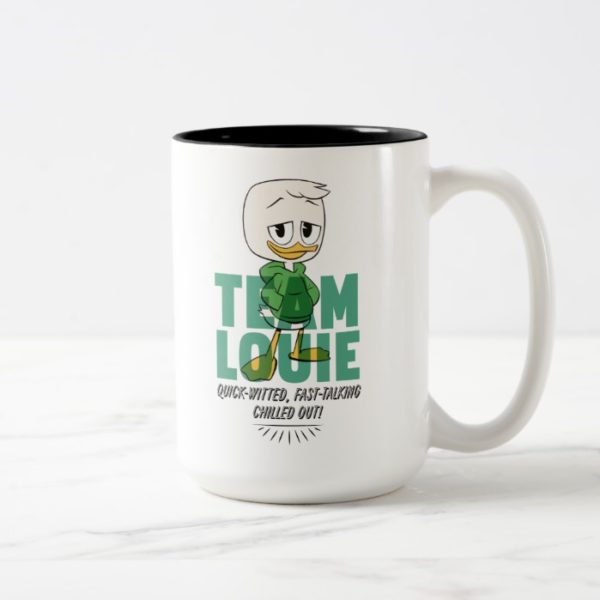 Louie Duck | Team Louie Two-Tone Coffee Mug