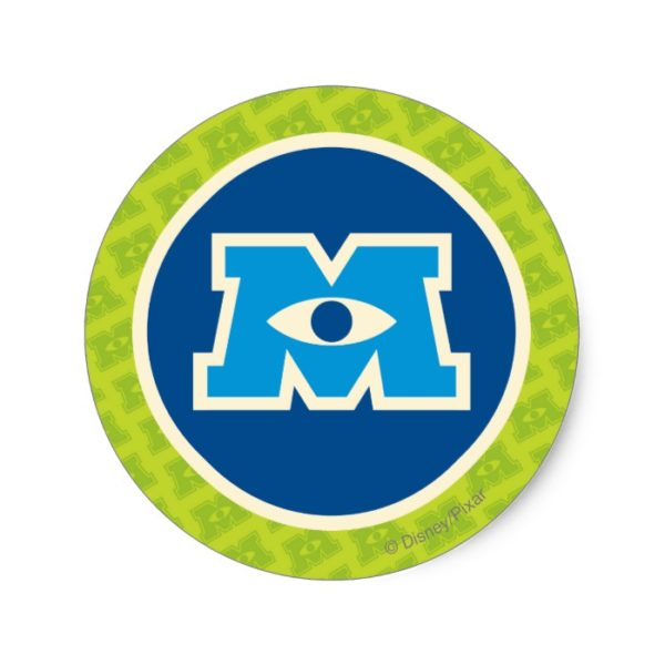 M Circle Logo Classic Round Sticker