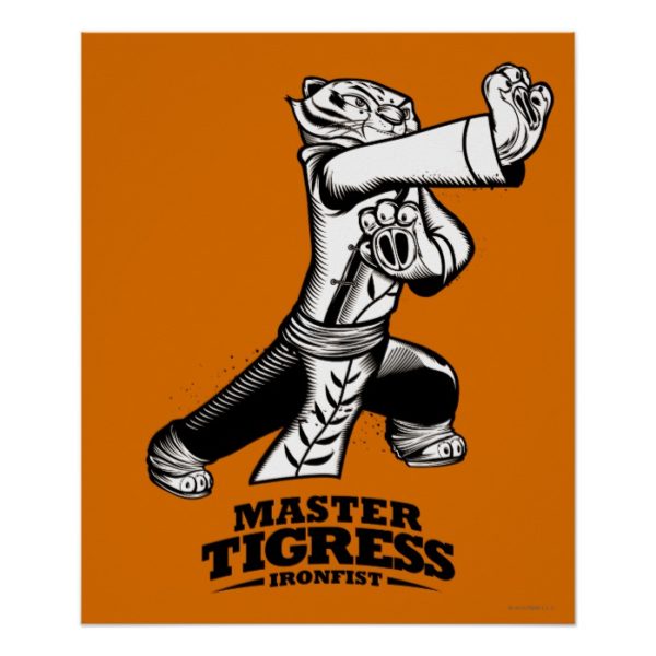 Master Tigress Ironfist Poster