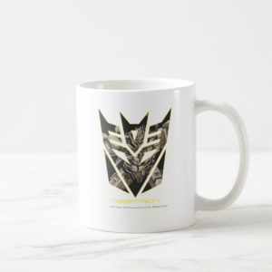 Megatron in Decepticon Shield Coffee Mug