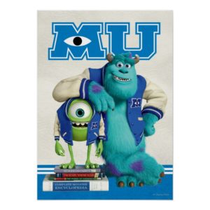 Mike and Sulley MU Poster