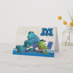 Mike and Sulley Reading Card