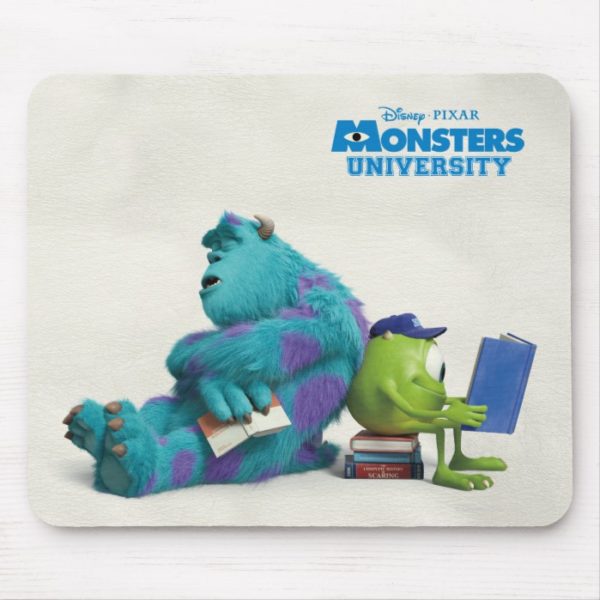 Mike and Sulley Reading Mouse Pad